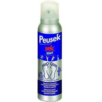 Peusek SEK Sport, 3 en 1, Loción Desodorante, Antitranspirante y Refrescante para pies, Spray 150 ml