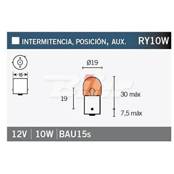 Osram Spain 5009 Original 5009 BAU15s Lámpara de 12 V 10 W RY10W