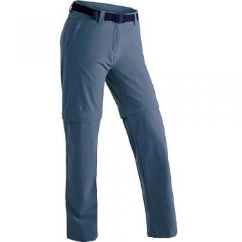Maier Sports Women's Nata 2 Zipp-Off Outdoor Pants, Regular Fit, Ensign Blue, Size 38