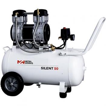 Compresor de Aire Sin Aceite Metalworks Silent 50