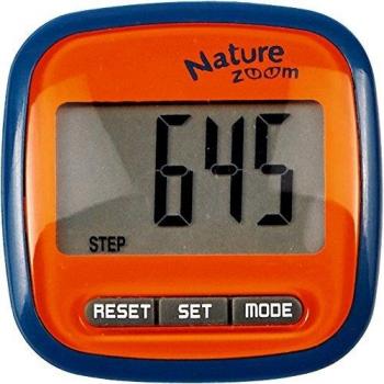 Podómetro Nature Zoom para niños - Color naranja, a partir de 3 años