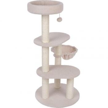 Rascador TIAKI Shearly para gatos - beige