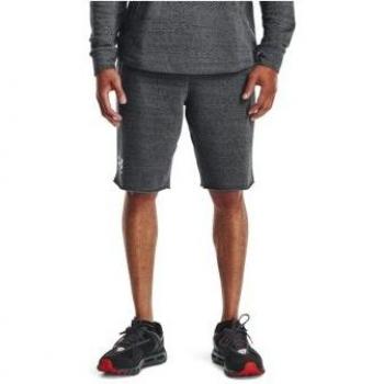 Pantalón corto Under Armour Rival Terry gris oscuro para hombre - XXL