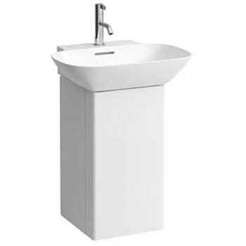 Mueble Bajo Lavabo LAUFEN Ino 32x60,5x34 cm, 1 Puerta Izquierda, Color Blanco Mate