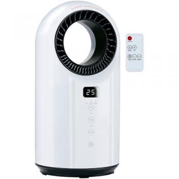 Calefactor eléctrico sin ventilador Alpina PTC-1903R, 1500 W, cerámica con temporizador y mando a distancia