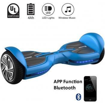 EVERCROSS Diablo Patinete Eléctrico Scooter Hoverboard talla 6.5 Bluetooth