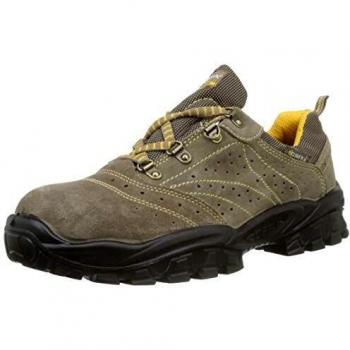 Cofra New Nilo S1 P SRC, Zapatos de Seguridad, Beige/Amarillo, 43