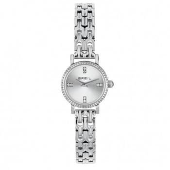 Reloj de mujer Breil Darling Exfera Plata Movimiento Silver Solo - 2 Cuarzo Lanche y Pulsera de Acero Plateado TW2019