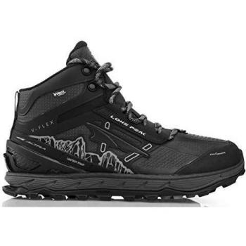 Altra Men's Lone Peak 4 Mid RSM Waterproof Trail Running Shoe, Black - 8 D