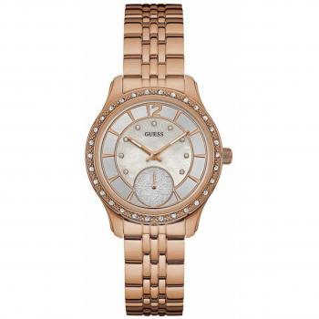 Reloj de Mujer Guess Analógico de Cuarzo con Correa de Acero W0931L3