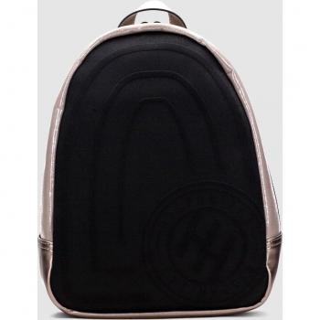 Hispanitas BI232946 Mochila Mediana para Mujer con Logotipo, Color Negro, Cierre de Cremallera Autumn/Winter 23