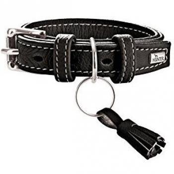 HUNTER Cannes - Collar de Piel de napa, Suave, Elegante, 35