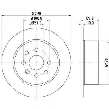 Hella 8dd 355 104 – 661 freno