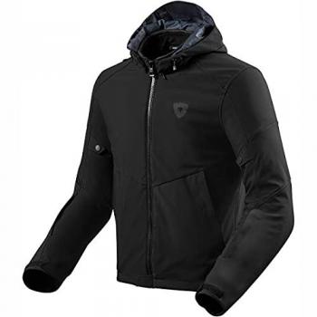 Chaqueta de Moto Revit Afterburn H2O Textil para Hombre - Negra