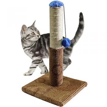 Poste Rascador con Pelota GretaCat, Complementos Poste Rascador Con Pelota Gretacat, BPS® Rascador Gato Juguete para Gatos con Bola, Materiales Rugoso, Tamaño 30