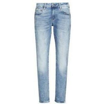 G-Star Women's Kate Boyfriend Jeans - Light Indigo Aged, Authentic Used Effects, Stretch Fit