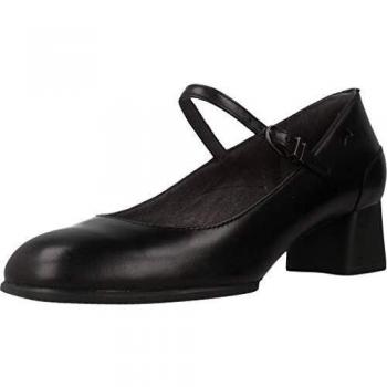 Camper KATIE Women's Court Shoes in Black - Calfskin Leather, Block Heel