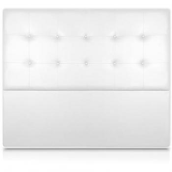 Cabecero Atenea Tapizado en Polipiel Blanco 100x120cm de SonnoMattress