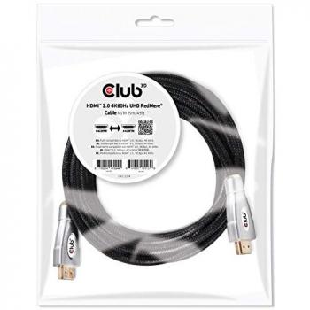 Club 3D HDMI 2.0 RedMere Cable 15m/49.2ft - 4K60Hz Video Cable