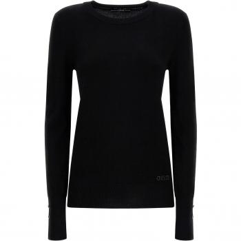 Guess ELINOR Crew Neck Sweater for Women in Black