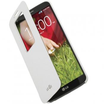 LG CCF-240G - Funda Quick Window, blanco