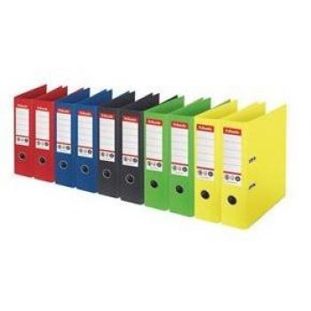 Esselte - Carpeta de cartón A4 surtida en colores Negro, Azul, Verde, Rojo y Amarillo
