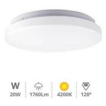 Plafón redondo de techo LED Mond GSC 20W 4200K