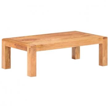 vidaXL Coffee Table 110x60x35 cm Solid Acacia Wood in Honey Finish