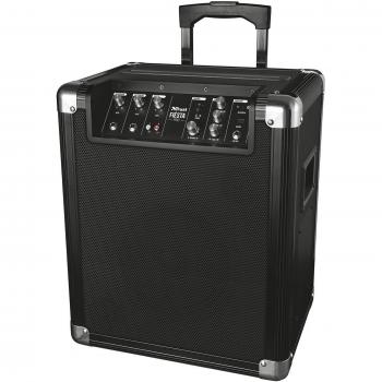 Trust Urban Fiësta Pro - Altavoz inalámbrico con Bluetooth y micrófono, 60 W RMS, Negro