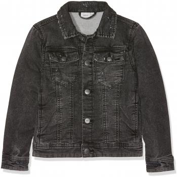 NAME IT Nkmton Dnm 5028 Jacket, Chaqueta para Niños, Gris