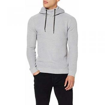Jack & Jones Jcospruce Hood suéter, Gris