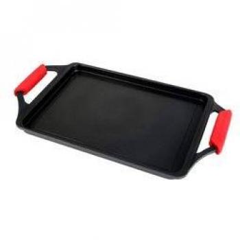 Wecook Ecostone Bandeja Asadora Aluminio Fundido Antiadherente Inducción 43x25cm