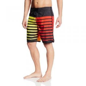Oakley Badeshorts Descend 19 - Slip de baño, color rojo, talla DE: 34