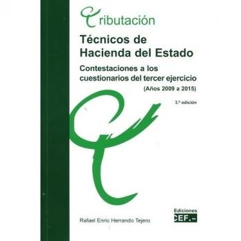TÉCNICOS DE HACIENDA DEL ESTADO. CONTETACIONES A LOS CUESTIONARIOS DEL TERCER EJERCICIO