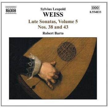 Weiss - Sonates pour luth vol. 5 - Robert Barto