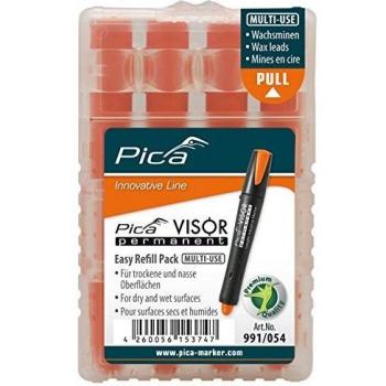Pica 991/054 Minas permanente, Naranja fluorescente