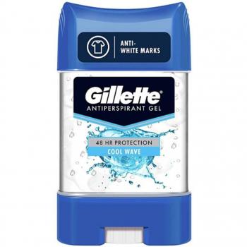 Gillette Desodorante Antitranspirante en Gel Clear Cool Wave para Hombre 70 ml