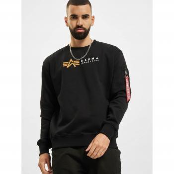 Sudadera Alpha Label Negra (M)