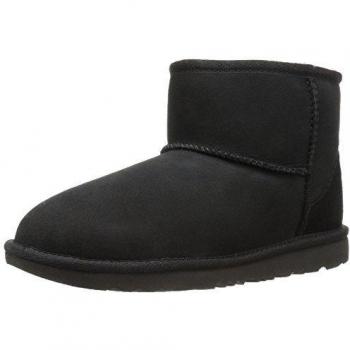 UGG Classic Mini II Black Sheepskin Winter Boots