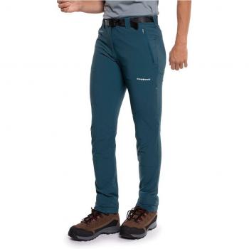 Pantalón largo de mujer Nedre Trangoworld - Pantalón de montaña, color azul, talla M