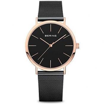 Ladies Bering Classic Quartz Watch with Stainless Steel and Sapphire Glass - Model 13436-166