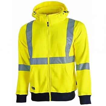 U-Power HL180YF-L HL180YF-L-Sudadera Alta Visibilidad Gama HI-Light Modelo Melody Yellow Fluo Talla L, Normal