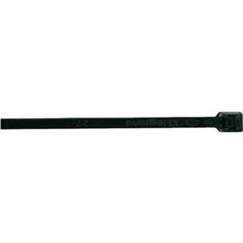 Brida Colring de Nylon 66 Negra, 4,6mm x 180mm, Resistente a UV