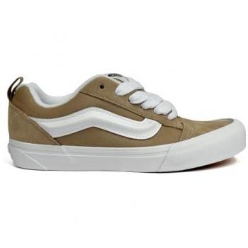 Zapatillas deportivas de Hombre Marca Vans Modelo Knu Skool Beige Blanco Puro Talla 40