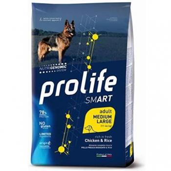 Prolife Dog Smart Adult Medium/ Large Breed Pollo y Arroz - 12 kg