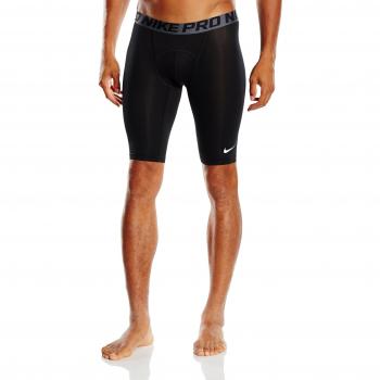NIKE Cool Long Pantalón Corto, Hombre, Black/Anthracite/White, S