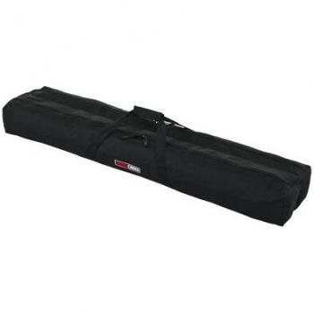 Gator Cases Deluxe Nylon Speaker and Microphone Stand Bag with Dual Compartments, 50 Interior