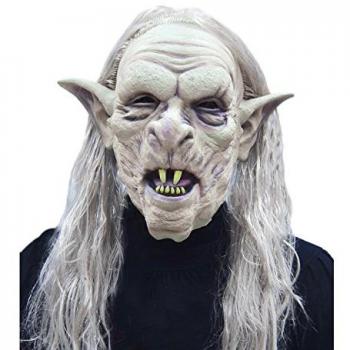 Máscara monstruo tenebroso con pelo