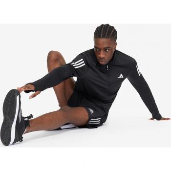 Adidas Own The Run Men's Black Half Zip Running Sweatshirt