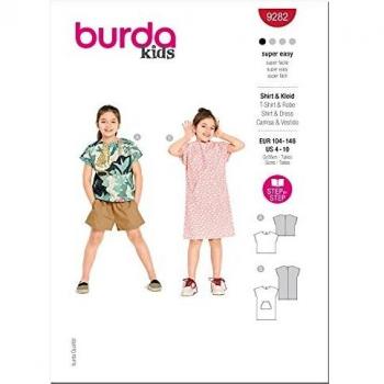Burda Style Kit de patrones de costura para vestir, multicolor
